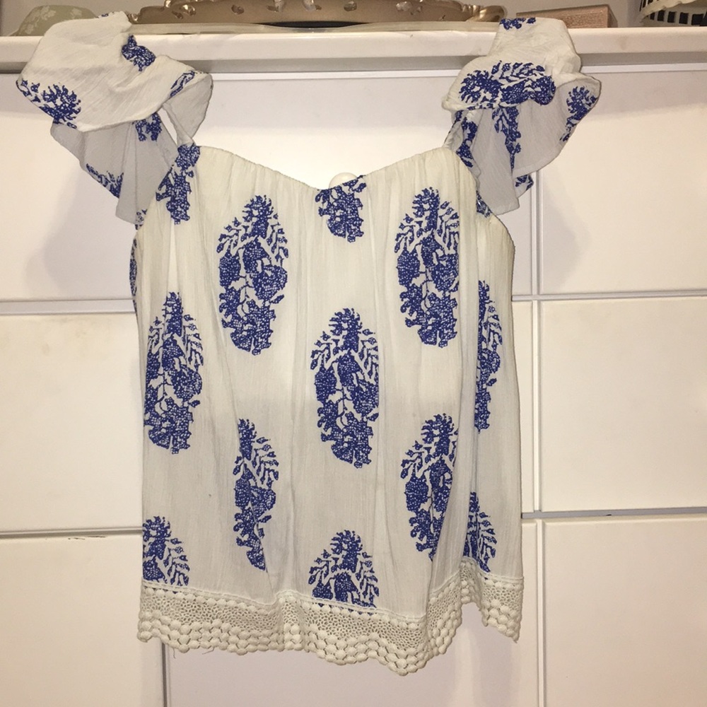 Summer off the shoulders top